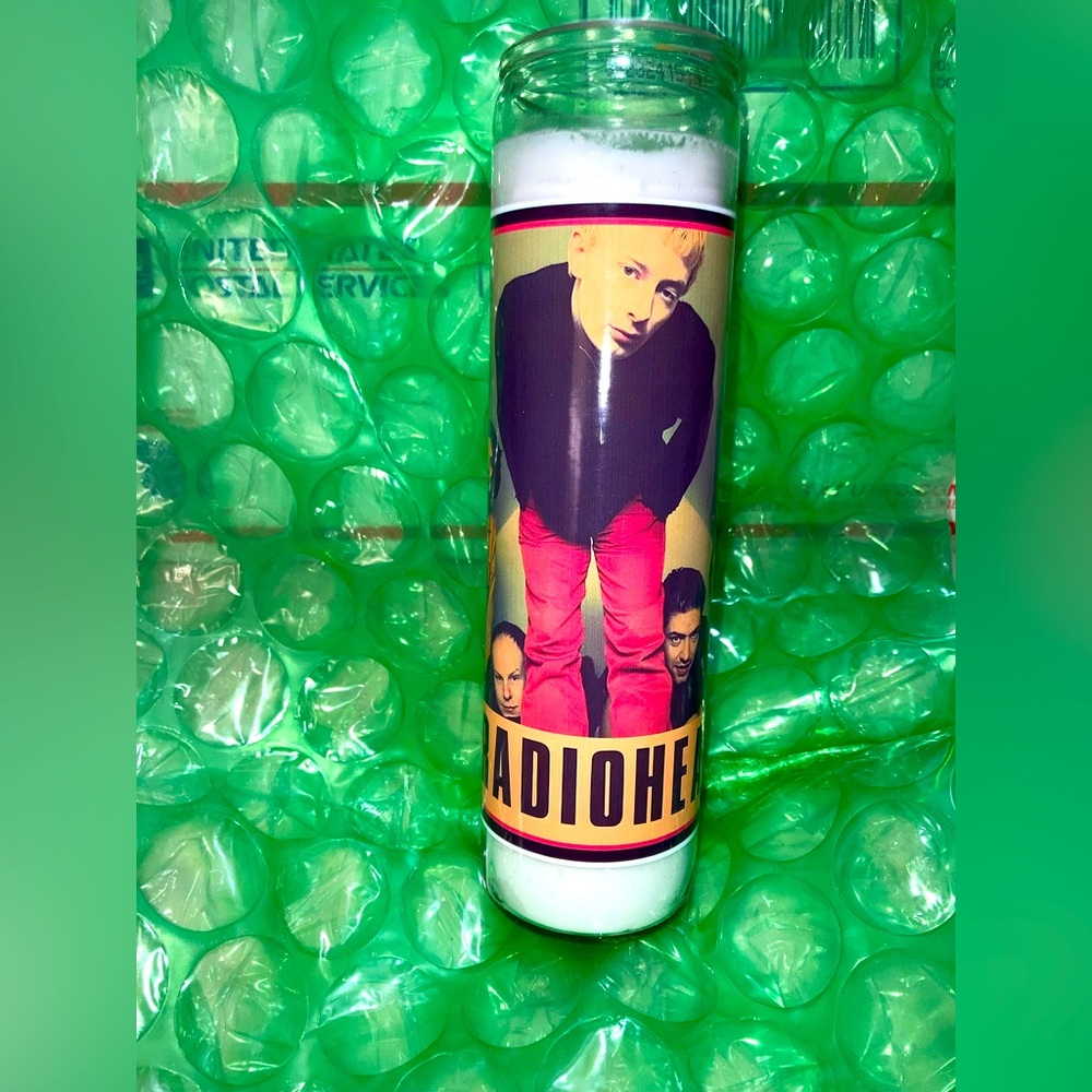 Radiohead Band Tour Concert Candle NEW!